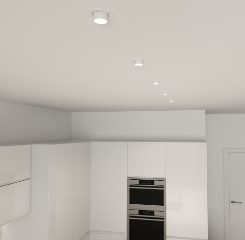 DK3120-WH Встраиваемый светильник, IP20, до 15 Вт, LED, GU5,3, белый, пластик фото 7 DK3120-WH Встраиваемый светильник, IP20, до 15 Вт, LED, GU5,3, белый, пластик фото 7