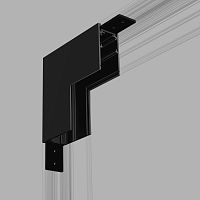 Slim Magnetic Коннектор угловой внутренний для накладного шинопровода черный 85091/00 85091/00