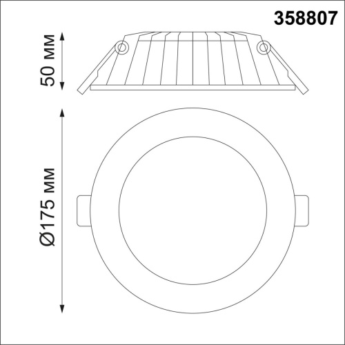 358807 SPOT NT21 556 белый Светильник встраиваемый светодиодный IP20 LED 20W 1600Лм 3000K 100-240V GESSO фото 3 358807 SPOT NT21 556 белый Светильник встраиваемый светодиодный IP20 LED 20W 1600Лм 3000K 100-240V GESSO фото 3