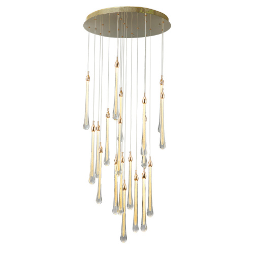 Подвесной светильник Teardrop 19 gold фото 2