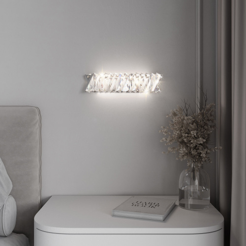 Светодиодный настенный светильник с хрусталем 101005 LED фото 4 Светодиодный настенный светильник с хрусталем 101005 LED фото 4