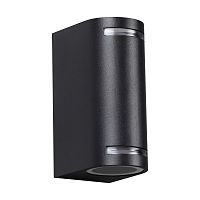 370839 STREET NT22 758 черный Светильник ландшафтный IP54 GU10 2*15W 220V LANDSCAPE