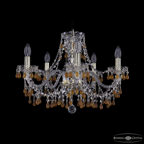 Люстра хрустальная 1410/5/195 G V1003 Bohemia Ivele Crystal (Богемия Ивеле Кристалл)
