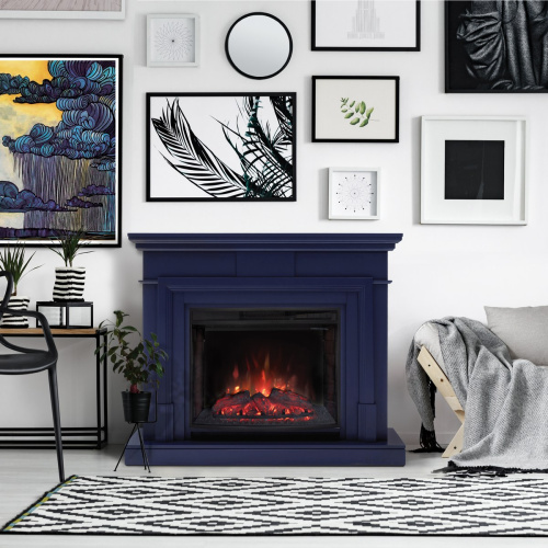 Каминокомплект MARCO/СМАРТ Индиго с очагом Электроочаг EVRIKA 25.5 фото 9 Каминокомплект MARCO/СМАРТ Индиго с очагом Электроочаг EVRIKA 25.5 фото 9