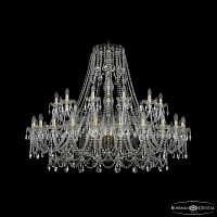 Люстра хрустальная 1411/24+12/530 G Bohemia Ivele Crystal (Богемия Ивеле Кристалл)