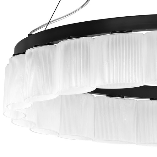812236 Люстра NIBBLER 23х6W(Led) G9 ЧЕРНЫЙ/БЕЛЫЙ фото 14