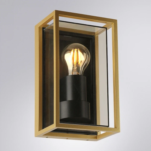 Уличный настенный светильник Arte Lamp MARFIK A2322AL-1GO фото 2 Уличный настенный светильник Arte Lamp MARFIK A2322AL-1GO фото 2