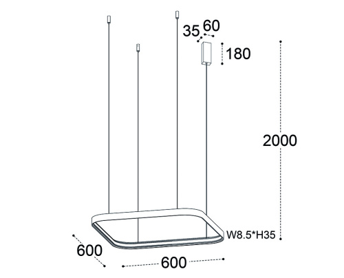IT013-6031 black 3000K светильник подвесной фото 3 IT013-6031 black 3000K светильник подвесной фото 3