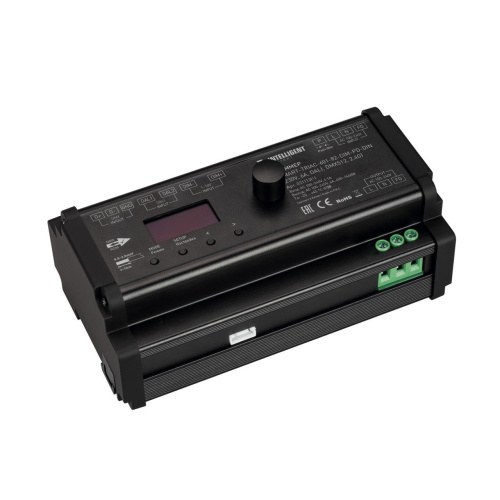 INTELLIGENT ARLIGHT Диммер SMART-TRIAC-601-82-DIM-PD-DIN Black (230V, 6А, DALI, DMX512, 2.4G) (IARL, IP20 Пластик, 5 лет) 031113(1) INTELLIGENT ARLIGHT Диммер SMART-TRIAC-601-82-DIM-PD-DIN Black (230V, 6А, DALI, DMX512, 2.4G) (IARL, IP20 Пластик, 5 лет) 031113(1)
