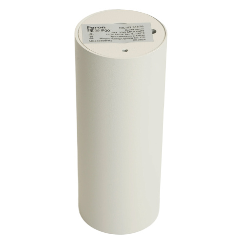 Светильник потолочный Feron ML101 Barrel MR11 GU10 35W 230V,  белый + золото фото 7