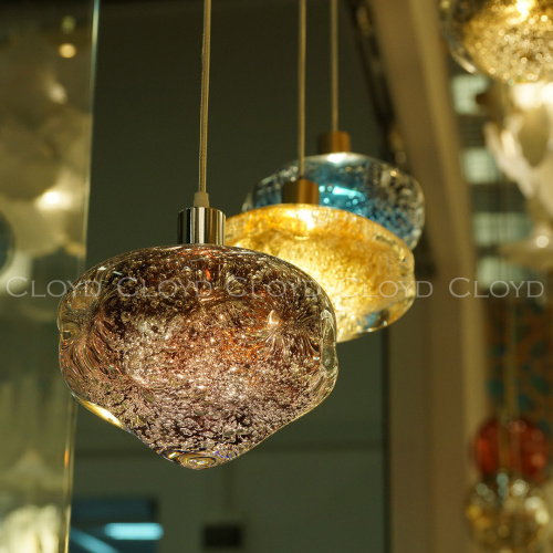 Подвесной светильник Cloyd VOCAL P1 / хром - розовое стекло (арт.11346) фото 2 Подвесной светильник Cloyd VOCAL P1 / хром - розовое стекло (арт.11346) фото 2