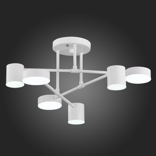 SLE201052-06 Светильник потолочный Белый/Белый LED 6*7W 4000K NOBEL фото 12