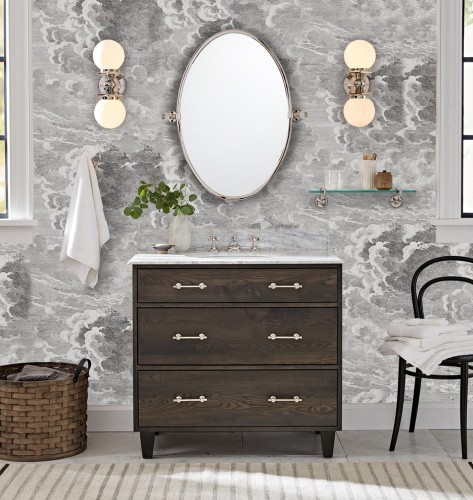 Ручка-скоба Cowan L.15.2 Polished Nickel фото 5