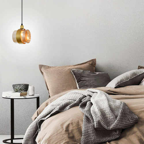 Подвесной светильник Escada 1139/1P E14*40W Black/Gold фото 2