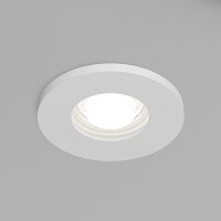 DK2036-WH Встраиваемый светильник влагозащ., IP 44, до 15 Вт, GU10, LED, белый, алюминий