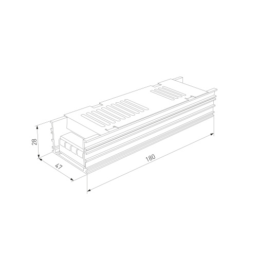 Блок питания для светодиодной ленты 12V 150W Трансформатор 12V 150W фото 2