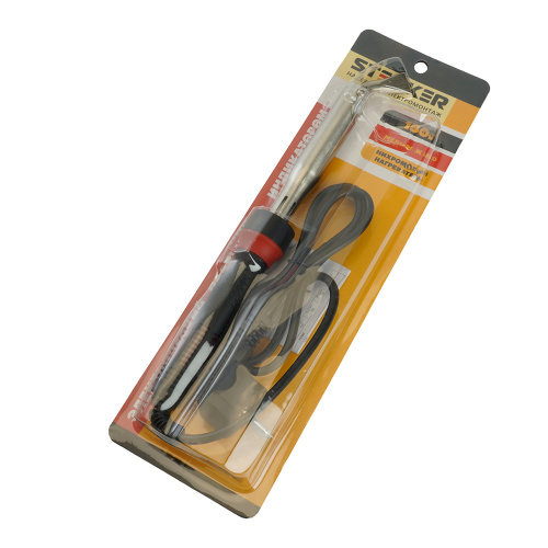 Паяльник с индикатором  150W, нихромовый нагреватель, долговечное жало, 230В, STEKKER  PLE301-150 фото 4