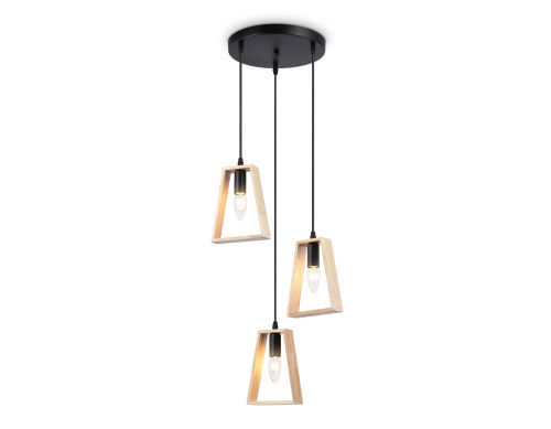 Подвесной светильник E14*3 фото 2
