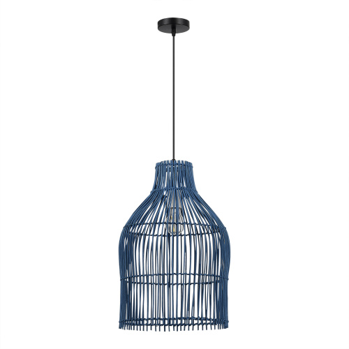 SL1513.403.01 Светильник подвесной ST-Luce Черный/Синий E27 1*40W CESTA фото 4 SL1513.403.01 Светильник подвесной ST-Luce Черный/Синий E27 1*40W CESTA фото 4