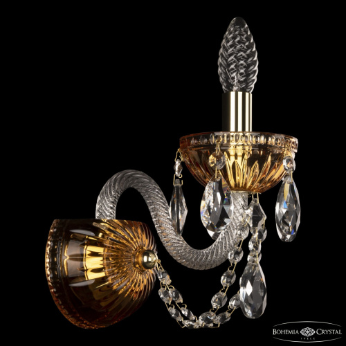 Бра 5402B/1/141 G Amber/M-1G Bohemia Ivele Crystal (Богемия Ивеле Кристалл) фото 3 Бра 5402B/1/141 G Amber/M-1G Bohemia Ivele Crystal (Богемия Ивеле Кристалл) фото 3
