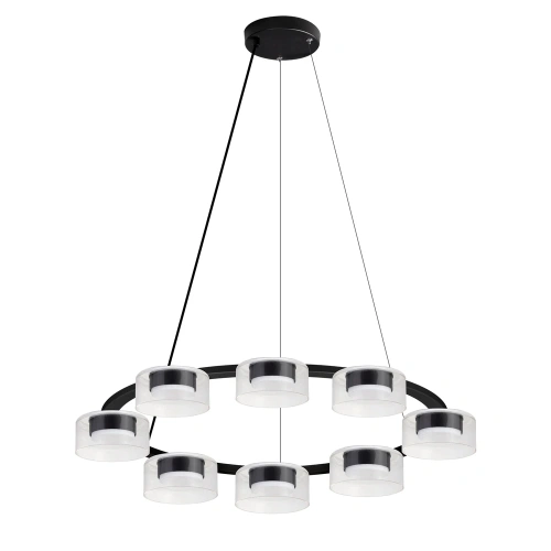 Подвесная люстра Arte Lamp ALIUS A8042SP-8BK Подвесная люстра Arte Lamp ALIUS A8042SP-8BK