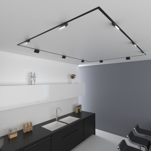 Трековый светодиодный светильник Slim Magnetic HL01 6W 4200K черный 85009/01 фото 8 Трековый светодиодный светильник Slim Magnetic HL01 6W 4200K черный 85009/01 фото 8