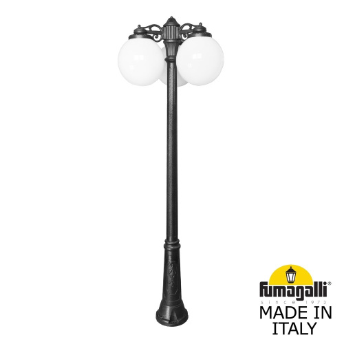 Fumagalli Садово-парковый фонарь FUMAGALLI RICU BISSO/G300 3L DN G30.157.S30.AYE27DN Fumagalli Садово-парковый фонарь FUMAGALLI RICU BISSO/G300 3L DN G30.157.S30.AYE27DN