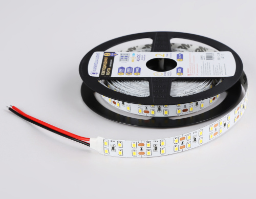 Светодиодная лента двухрядная 24В 2835 204Led 20Вт/м 4500K IP20 5м фото 7 Светодиодная лента двухрядная 24В 2835 204Led 20Вт/м 4500K IP20 5м фото 7