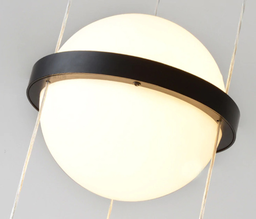 Подвесной светильник 10228P/1 black фото 4