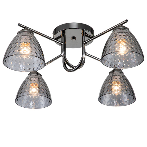 Потолочный светильник Escada 659/4PL E27*60W Black Потолочный светильник Escada 659/4PL E27*60W Black