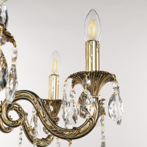 Люстра с хрустальными подвесками AL79101/6/175 B GB Bohemia Ivele Crystal (Богемия Ивеле Кристалл) фото 9