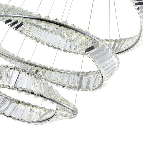 SL6204.101.03 Светильник подвесной ST-Luce Хром/Прозрачный LED 1*97W 4000K RITORTO фото 2