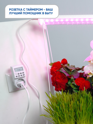 Розетка с таймером Feron TM24 недельная электронная мощность 3500W/16A фото 2