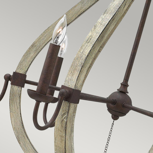 Люстра Hinkely Lighting, Арт. HK-MIDDLEFIELD6 фото 4 Люстра Hinkely Lighting, Арт. HK-MIDDLEFIELD6 фото 4