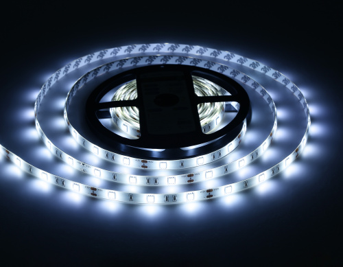 Светодиодная лента 12В 5050 30Led 7.2Вт/м 6500K IP65 5м фото 8