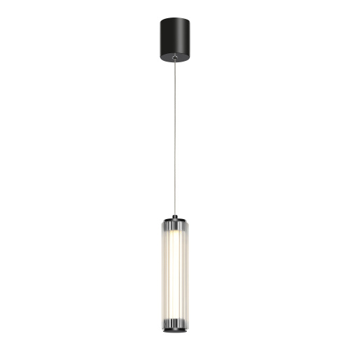 Уценка SL6224.403.01 Светильник подвесной ST-Luce Черный/Прозрачный LED 1*8W 4000K BAMBOO