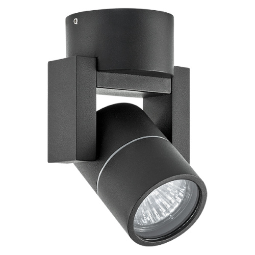 051047-IP65 Светильник ILLUMO L1 HP16 GU10 ЧЕРНЫЙ