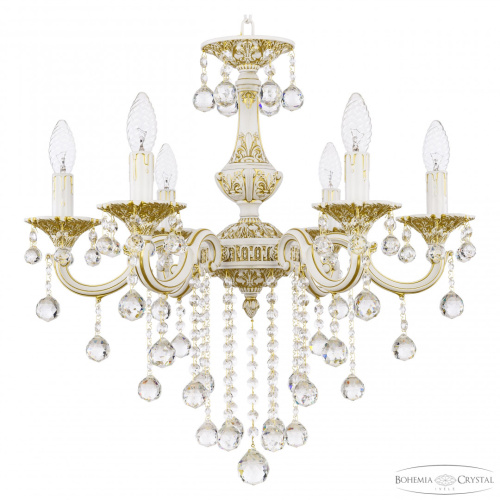 Люстра с хрустальными подвесками AL78101/6/175 B WMG Balls Bohemia Ivele Crystal (Богемия Ивеле Кристалл) фото 7