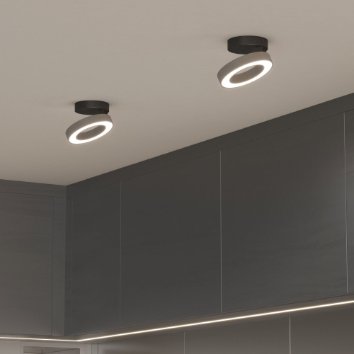 Накладной светодиодный светильник Spila серебро 25105/LED фото 2 Накладной светодиодный светильник Spila серебро 25105/LED фото 2
