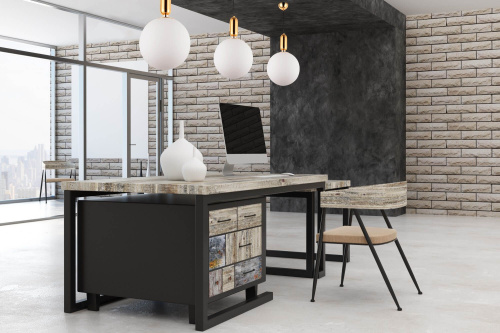 Подвесной светильник Lumina Deco Orito LDP 1219-300 WT+GD фото 2