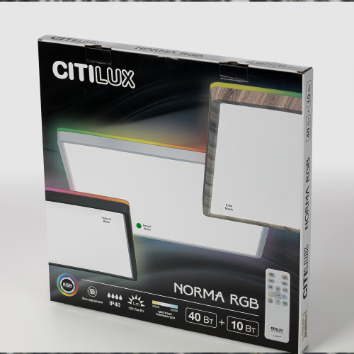 Citilux NORMA CL749K400 RGB Светильник с пультом Белый фото 14 Citilux NORMA CL749K400 RGB Светильник с пультом Белый фото 14