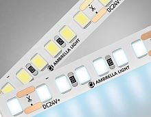 Светодиодная лента 24В 2835 180Led 14.4Вт/м 6500K IP20 5м