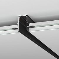 Slim Magnetic Шинопровод встраиваемый под ГКЛ 9,5мм черный (2м) 85209/00 85209/00