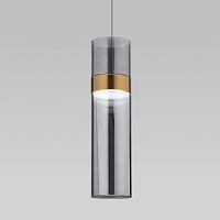 Подвесной светильник 50244/1 LED латунь/дымчатый