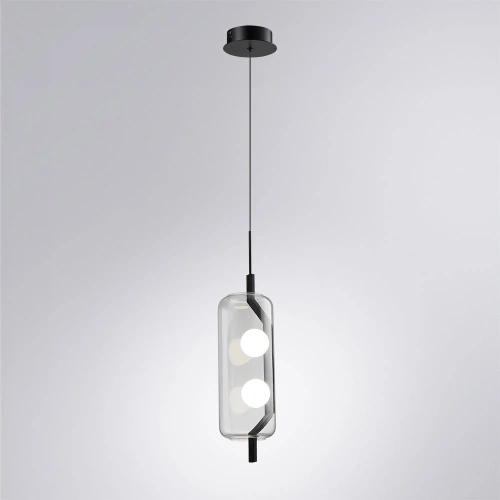 Подвесной светильник Arte lamp GENEVA A2341SP-2BK фото 2