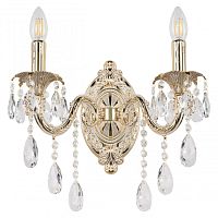 Бра с хрустальными подвесками AL7901B10/2/175 B GW Bohemia Ivele Crystal (Богемия Ивеле Кристалл)