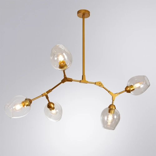 Люстра на штанге Arte Lamp YUKA A4103SP-5GO фото 2