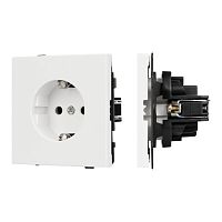 Механизм электрической розетки SCT-TENDO-MEU1-SFPL-WH (230V, 16A) Arlight 054641