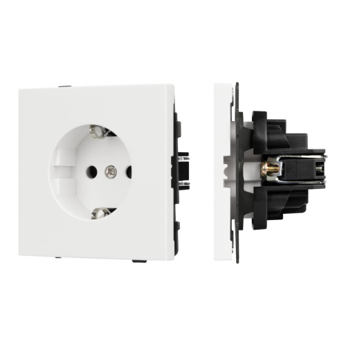 Механизм электрической розетки SCT-TENDO-MEU1-SFPL-WH (230V, 16A) Arlight 054641 Механизм электрической розетки SCT-TENDO-MEU1-SFPL-WH (230V, 16A) Arlight 054641