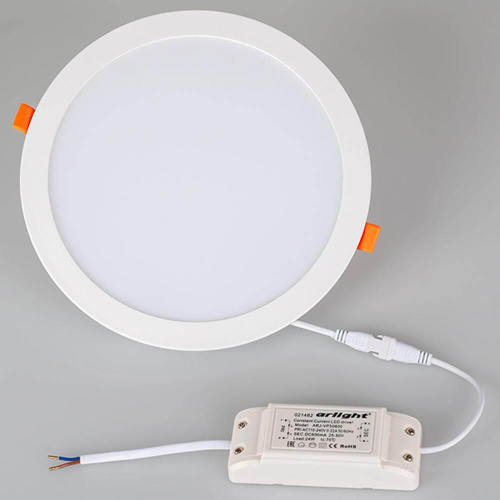 Встраиваемый светодиодный светильник Arlight DL-BL225-24W Day White 021443 фото 4
